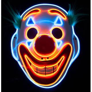 👉 Active Joker/clownsmasker lichtgevend 5055781620164