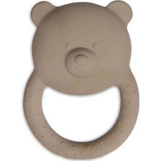 👉 Bijtring rubber active Jollein - Teddy Bear Biscuit 8717329370340