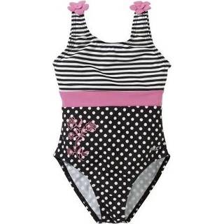 Badpak zwart roze 86 active Badpak, zwart/roze, maat 86**