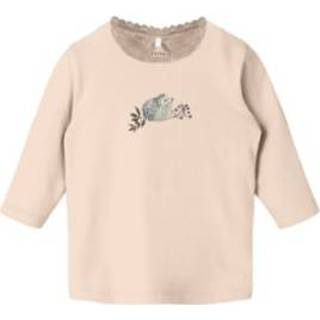👉 Shirt lange mouw katoen mix meisjes beige Name it Nbfniah Boter Long Sleeve cream 5715316261629