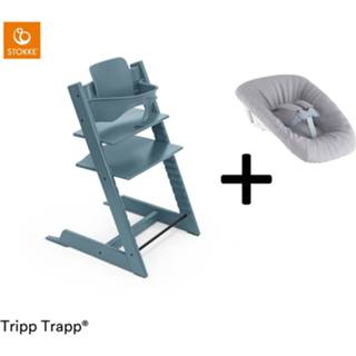👉 Trap blauw active Stokke® Tripp Trapp® Compleet + Newborn Set™ - Fjord Blue 2500001537362