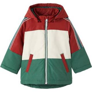 👉 Outdoor jack polyester babymode jongens kleurrijk Name it Nmmmax Gebakken Baksteen 5715309131984