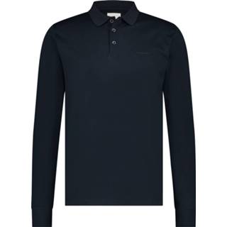 👉 LM Donker Blauw mannen State of Art Heren Polo 8714596857864
