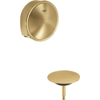 👉 Goud Badafvoercombinatie Grohe Others Cool Sunrise Geborsteld (excl. inbouwdeel) 4005176468117