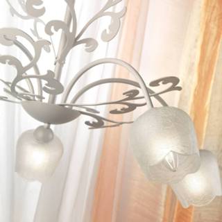 👉 Kroonluchter IJzer ivoor Zula van 5-lamps 8030626541795