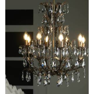 👉 Kroonluchter metaal brons Botte van 8-lamps 8030626541818