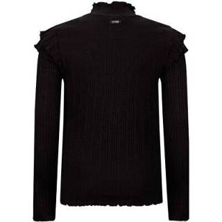 👉 Shirt katoen vrouwen zwart T-shirt 8720662032004