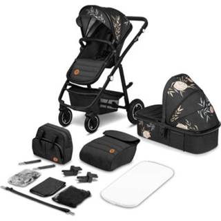 👉 Kinder wagen zwart meisjes kinderen Lionelo Amber 2 in 1 Lovin Combi Kinderwagen Black 5903771703246