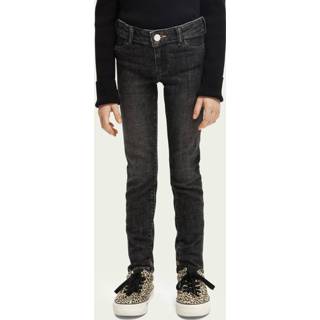 Skinnyjeans meisjes denims zwart Scotch & Soda La Milou skinny jeans — Rocket Black 8719029987187