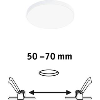 👉 Wit Paulmann Veluna Edge LED inbouw IP44 4.000K Ø 9cm 4000870799321