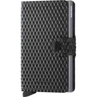👉 Portemonnee zwart titanium Secrid Miniwallet - Slimme Cubic Black 8718215289760