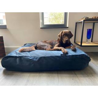 👉 Hondenbed blauw Dog's Companion® Strong Midnight Blue Velvet