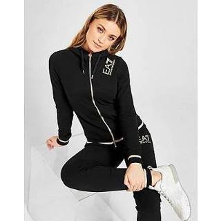 👉 Hoodie XXS vrouwen Emporio Armani EA7 Lurex Full Zip - Dames 4540244701944