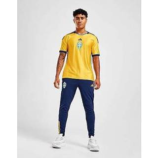 👉 Sportbroek blauw geel XS male Eqt Yellow mannen Adidas Zweden Tiro 23 - Team Navy Blue 2 / Heren 4065415747892