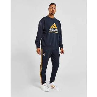 👉 Joggingbroek XS male Night Navy mannen Adidas Real Madrid 3-Stripes - Heren 4065429403777