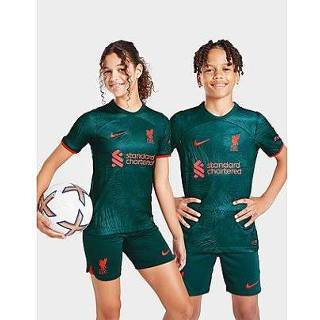 👉 Voetbalshirt teal rood kinderen Nike Liverpool FC 2022/23 Stadium Derde Dri-FIT voor kids - Dark Atomic Teal/Rio Teal/Siren Red 196147252096