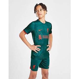 👉 Voetbalshort teal rood kinderen Nike Liverpool FC 2022/23 Stadium Uit voetbalshorts met Dri-FIT voor kids - Dark Atomic Teal/Siren Red 196147252201
