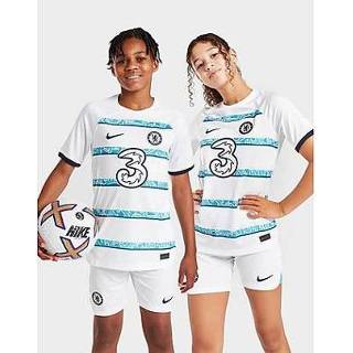 👉 Voetbalshirt wit kinderen Nike Chelsea FC 2022/23 Stadium Uit Dri-FIT voor kids - White/College Navy Kind 195867275811