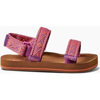 👉 Reef - Girl's Little Ahi Convertible - Sandalen maat 6/7, bruin