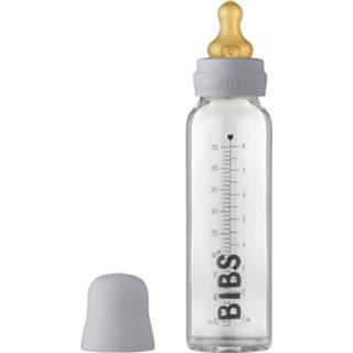 👉 Glazen fles grijs BiBs Cloud 225 ml 5713795238699