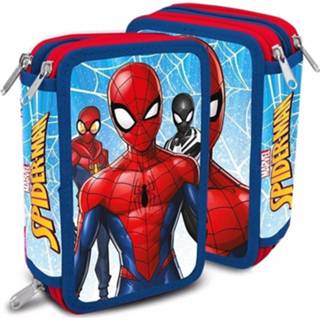 👉 Etui active Spiderman gevulde met 3 ritsen 8435507840149