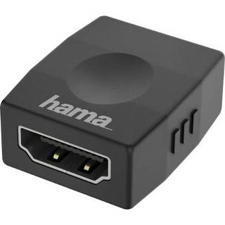 👉 HDMIadapter zwart Hama HDMI-adapter Ultra-HD 4K 4047443437488