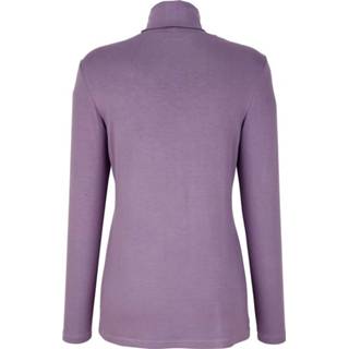 👉 Colshirt lila elastische effen kan los paars van jersey Alba Moda 4055709211635
