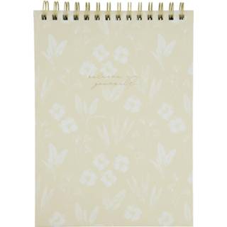 👉 Schetsboek Met Spiraal 25.4x18.6 Bloemen