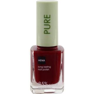 👉 Nagellak rood HEMA Pure Longlasting 78 Superpower Red 8720354414927