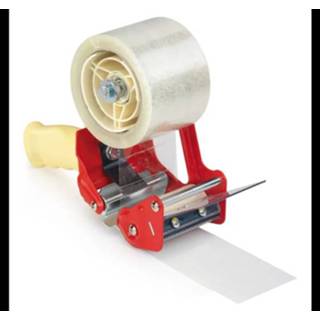 👉 Tape dispenser rood 75mm