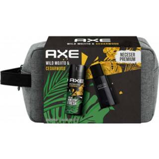 👉 Toilettas active 2+2 gratis: Axe Mojito&Cedarwood Deospray 150 ml. + EDT 50 8720182211347