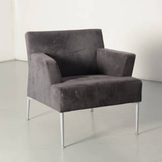 👉 Fauteuil grijs Kinnarps meo fauteuil, grijs, 4-poot onderstel