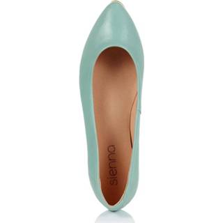 👉 Ballerina's sienna blauw leer effen vrouwen Ballerina Lichtblauw 4055708265349