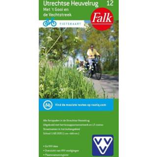 👉 Fietskaart Falk VVV 12 Utrechtse-Heuvelrug - (ISBN: 9789028704961) 9789028704961