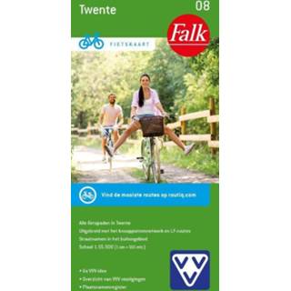 👉 Fietskaart Falk VVV 08 Twente - (ISBN: 9789028704992) 9789028704992