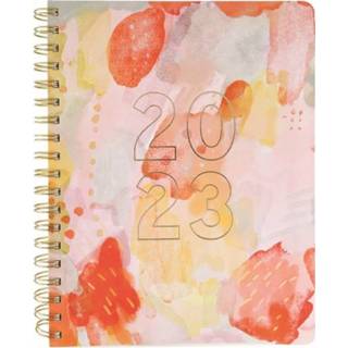 👉 Agenda 2023 Colorful Abstract - 18 maanden (ISBN: 9781664810020) 9781664810020