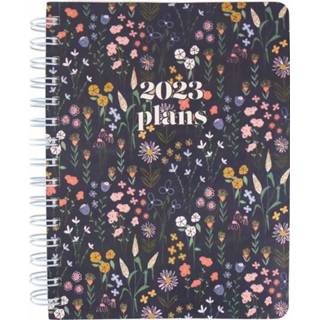 👉 Agenda 2023 Navy Floral - 18 maanden (ISBN: 9781664810051) 9781664810051