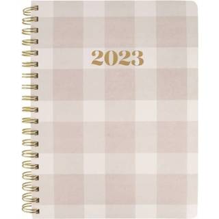 👉 Agenda grijs 2023 Grey Plaid - 18 maanden (ISBN: 9781664810099) 9781664810099