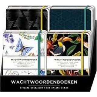 👉 Notitieboek Display Wachtwoorden notitieboeken 4T x 3E - (ISBN: 9789464324099) 9789464324099