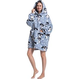 👉 Deken default Snuggie met capuchon - hond