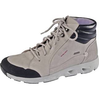 👉 Hoge veterschoenen effen vrouwen gewrichtssteun grijs geruwd leer veterschoen Josef Seibel 4062838409789