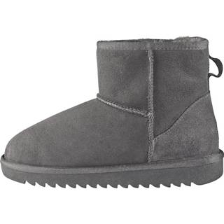 👉 Pantoffels grijs geruwd leer effen vrouwen Pantoffel Met aantreklusje Ara 4030221742430