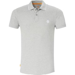 👉 Poloshirt grijs korte mouwen Timberland