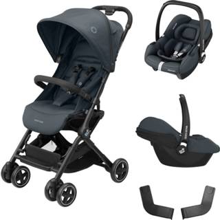 👉 Autostoel graphite zwart zwenkwielen voor Essential Maxi-Cosi Lara 2 Buggy + Cabriofix I-Size Autostoeltje 8712930174325