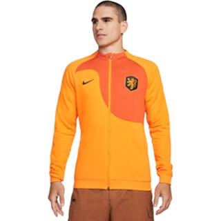 👉 Trainingsjack oranje zwart s|m|l|xl|xxl chest circumference trainingsjacks hip Nike Nederland Academy Pro Anthem 2022-2024