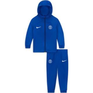 👉 Trainingspak blauw wit trainingspakken baby's Nike Paris Saint Germain Strike Hooded 2022-2023 Baby