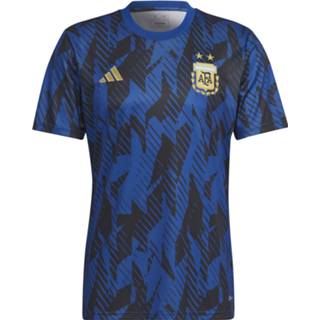 👉 Trainingsshirt xs|s|m|l|xl chest shirts blauw Adidas Argentinië Pre Match 2022-2024