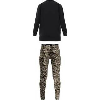 👉 Pyjama katoen vrouwen zwart 8720386550235