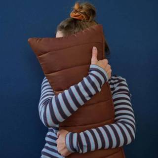 👉 Sierkussen polyester terra KAAT Amsterdam Shari - 30 x 70 cm 8719931699864