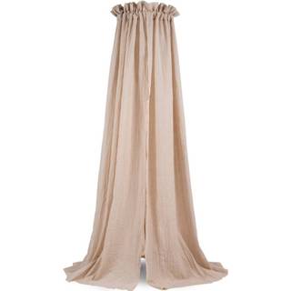 👉 Sluier Katoen-Polyester beige Jollein Vintage Nougat (incl Sluierstang) 8718889112340